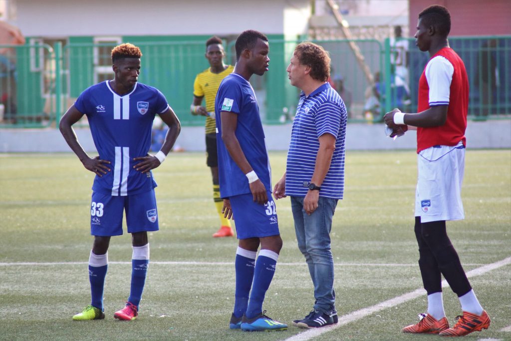 Moussa Sané, Pape Meissa Ba, Bruno Rohart de Dakar SAcré-Coeur