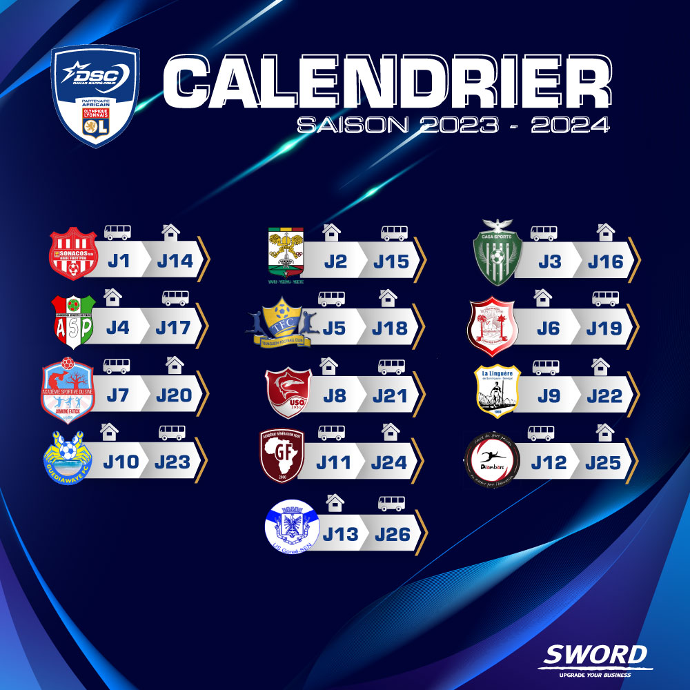 Ligue 1: le calendrier de la saison 2023-2024 dévoilé